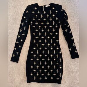 Black Embellished Dress